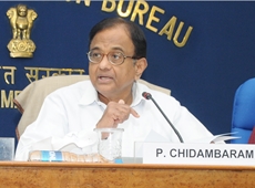 Finance minister P Chidambaram